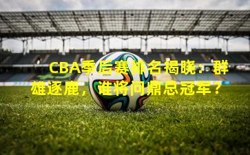CBA季后赛排名揭晓：群雄逐鹿，谁将问鼎总冠军？